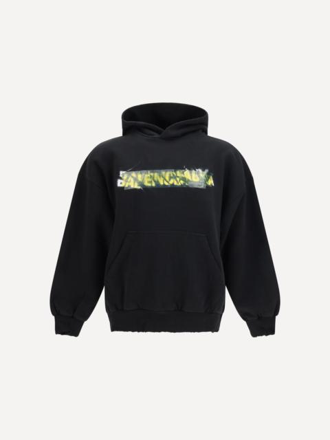 BALENCIAGA Messy Spray Hoodie