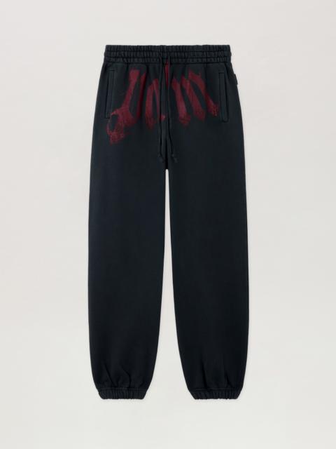 Palm Angels Big Waist Logo Sweatpants