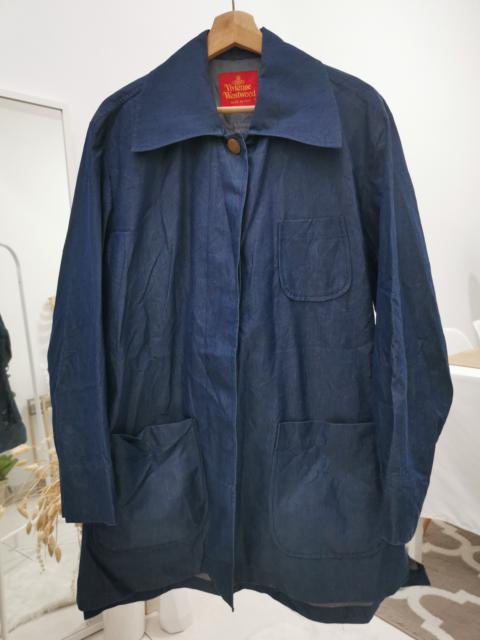 Rare Vivienne Westwood Indigo Parka Jacket