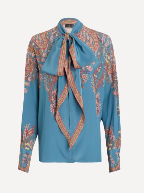 Etro Floral Silk Blouse