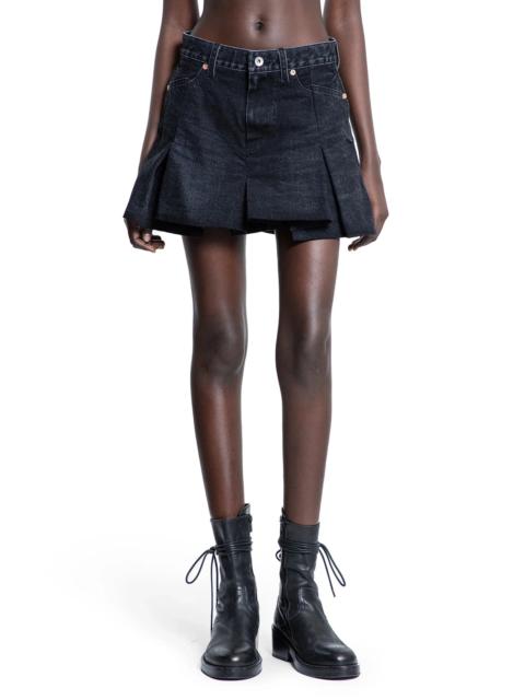 sacai Denim-Mix-Shorts