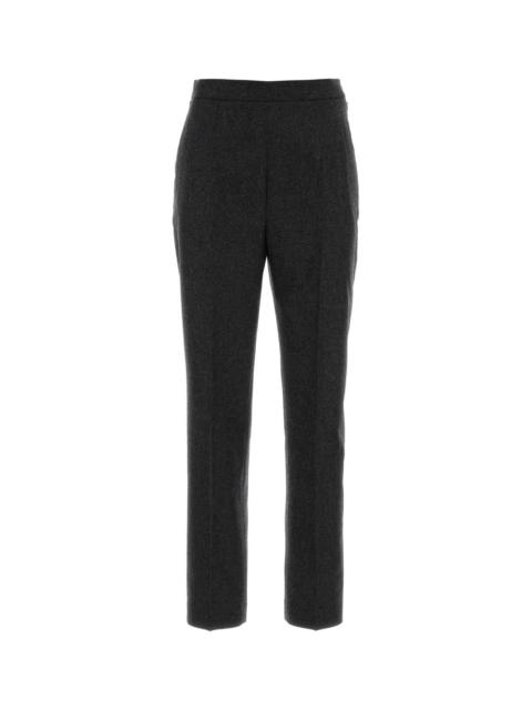 Jil Sander Jil Sander Women Dark Grey Wool Pant