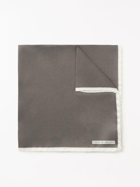TIGER OF SWEDEN Quadra Silk Handkerchief