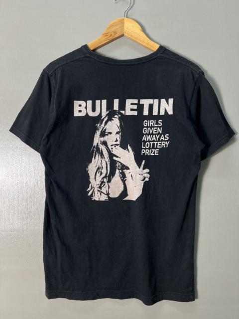 Hysteric Glamour Vintage 2000's Girl is a lottery Poem T-shirt