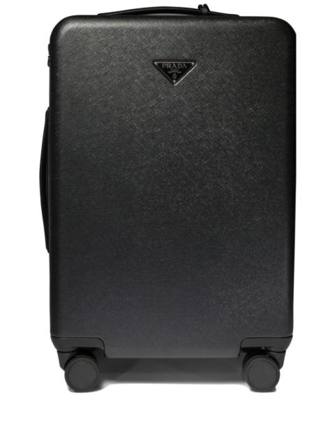 Prada Triangle-Logo Suitcase