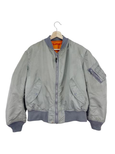 Other Designers Alpha Industries - Vintage Alpha Industries Flyers Ma-1 Bomber Jacket