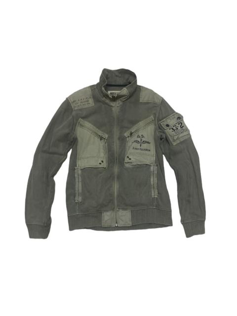 Other Designers Avirex - Avirex Tactical Pocket Sweater Jacket Design