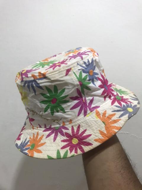 Other Designers Vintage - Se Rappler Floral Color Block Bucket Hat