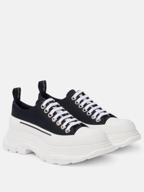 Tread Slick canvas platform sneakers