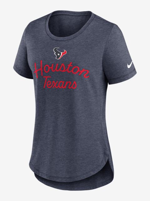 Nike Houston Texans Script Women's Nike NFL T-Shirt
