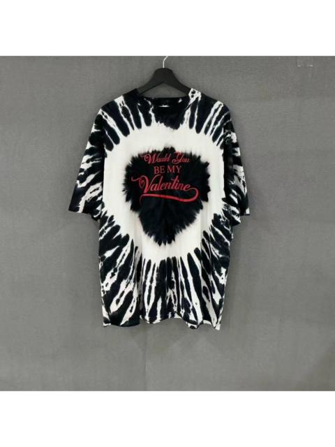 BALENCIAGA Balenciaga Heart Tie-Dye Short-Sleeve T-Shirt