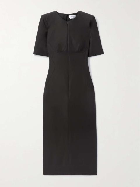 ワンピース alexander mcqueen Black wool blend dress (758585Q1A6W 1000) Alexander McQueen Dress Size 42 IT
