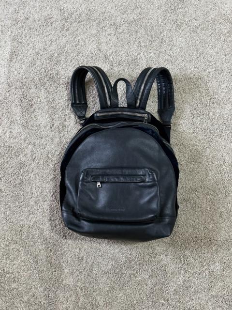 Balmain Balmain Multi-Zip Leather Backpack