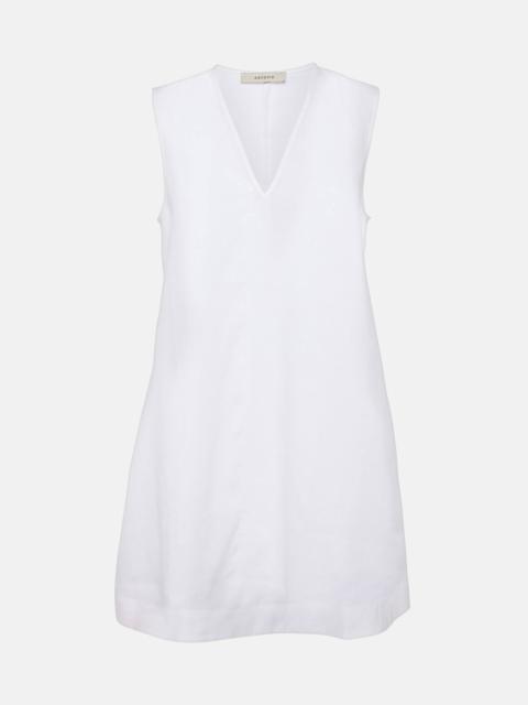 ASCENO Derya linen minidress