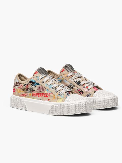 Marc Jacobs THE PUNK SCRIBBLE SNEAKER
