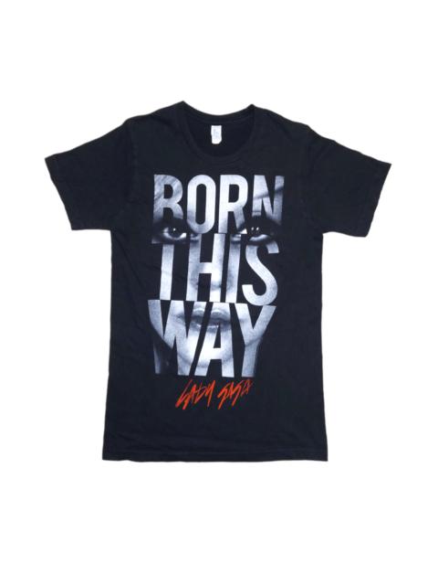 Other Designers Band Tees - Lady Gaga 2011 Born This way Licensed & Official T-Shirt