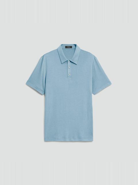 Theory Bron Polo Shirt in Anemone Modal Jersey