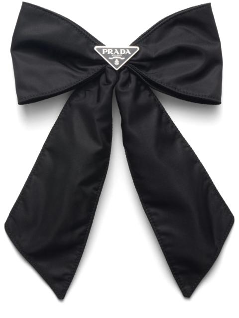 Prada Prada Re-Nylon Bow Hair Clip