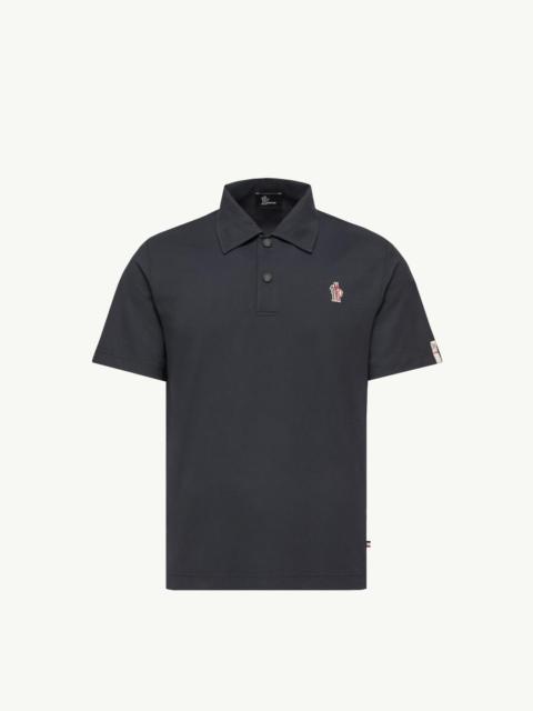 Moncler Grenoble Logo Patch Polo Shirt