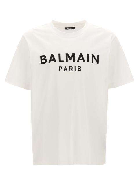 Balmain Balmain Men Logo Print T-Shirt
