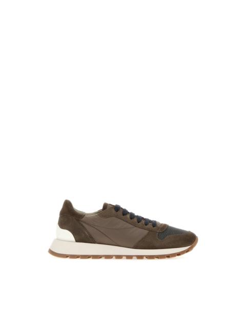 Brunello Cucinelli BRUNELLO CUCINELLI Brown Runners Sneakers Sneakers New & Aut