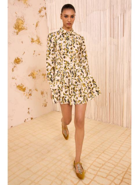 ULLA JOHNSON Nanette Long Sleeve Mini Dress