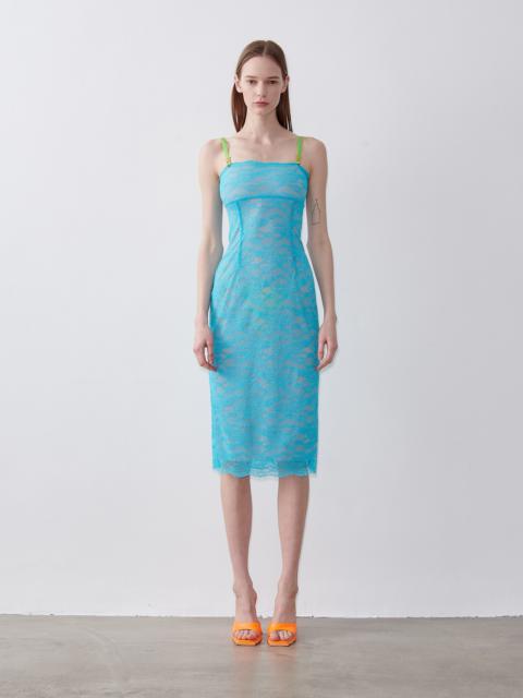 POSTER GIRL BLAIR MIDI DRESS WKD BLUE