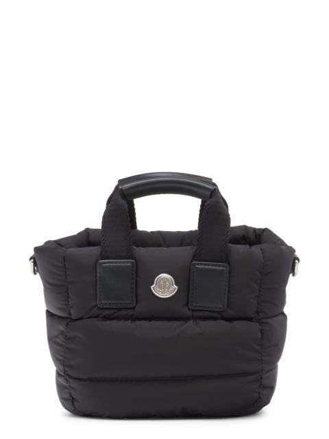 Moncler Moncler Micro Caradoc Puffer Tote in Black at Nordstrom