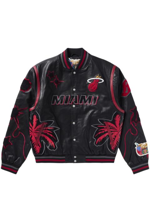 BILLIONAIRE BOYS CLUB BBC X JEFF HAMILTON HEAT VARSITY JACKET