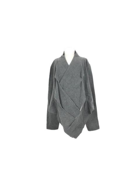 Dries Van Noten Vtg Dries Van Noten Women’s Wool Buttonless Jacket Cardigan