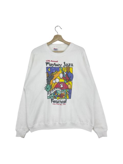 Other Designers Vintage 1995 Playboy Festival Jazz Sweatshirt