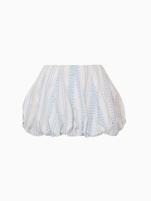 LoveShackFancy Georgeanne Cotton Mini Bubble Skirt