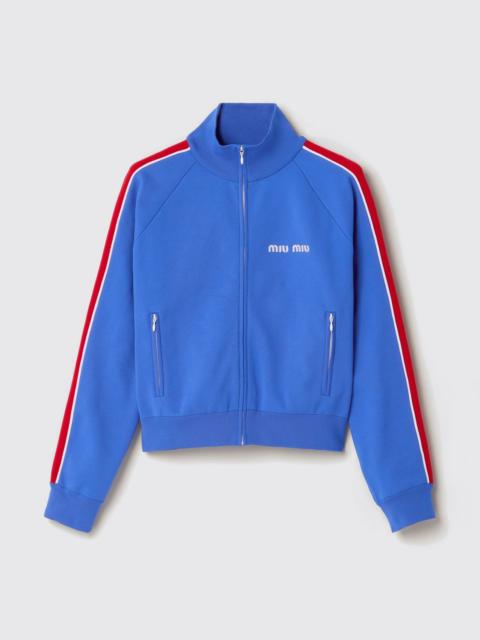 Miu Miu Miu Miu Women Miu Miu Zip-Up Sweatshirt