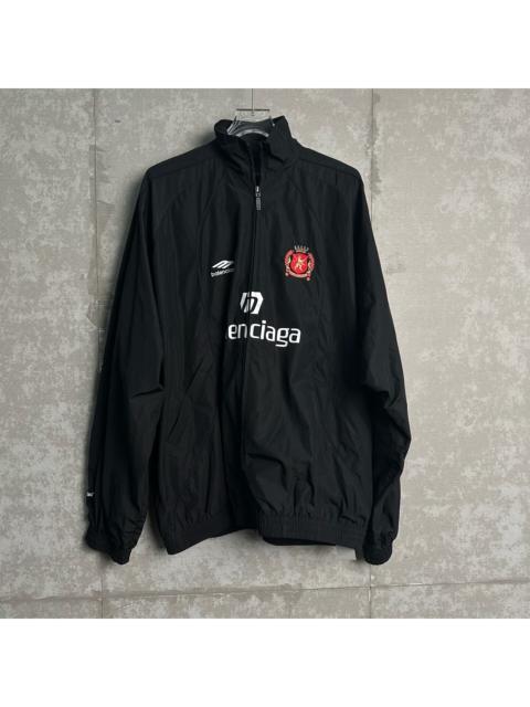 BALENCIAGA Balenciaga Manchester United black trench coat