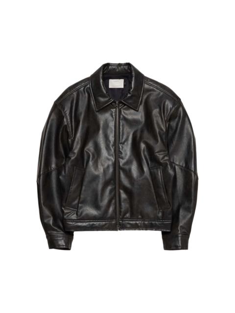 AMOMENTO Amomento Vegan Leather Blouson 'Black'