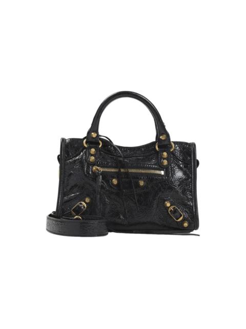 BALENCIAGA BALENCIAGA Le City Mini Black Shoulder Bag New