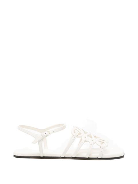 Loewe Loewe Paula's Ibiza Women Petal Anagram Leather Sandals