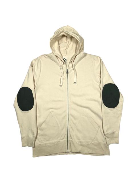 Other Designers Japanese Brand - Houston Elbow Patches Zip Up Hoodie