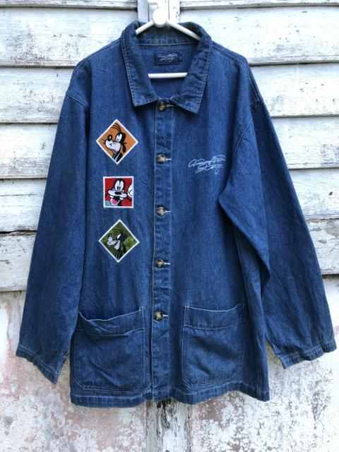 Other Designers Disney - AMERICAN DREAM STORY EMBROIDED GOOFY DENIM JACKET