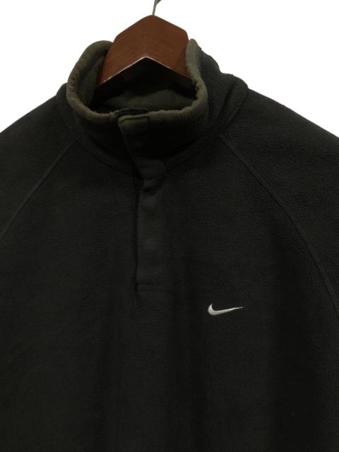 Nike Nike Swoosh Fleece Sweater Half Snap Button