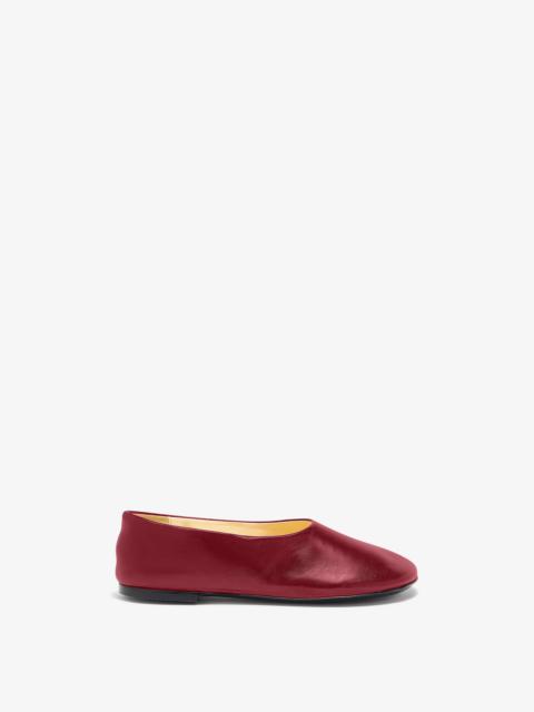 Proenza Schouler Glove Slippers in Slick Nappa