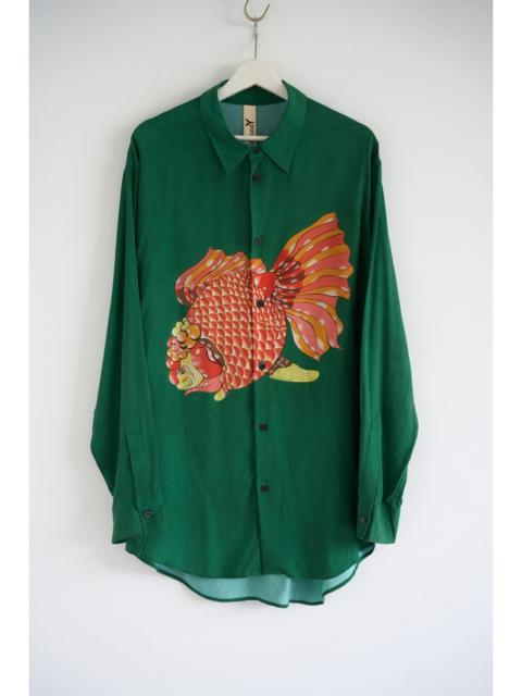 Yohji Yamamoto Yohji Yamamoto 23AW Ukiyo-e Goldfish Shirt