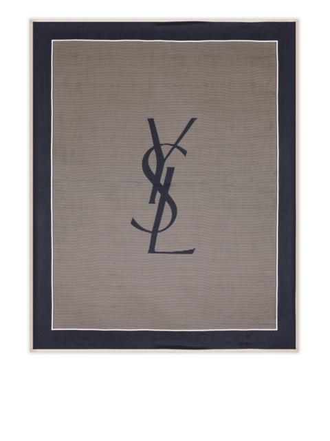 SAINT LAURENT Saint Laurent Women Cassandre Pareo In Silk Charmeuse