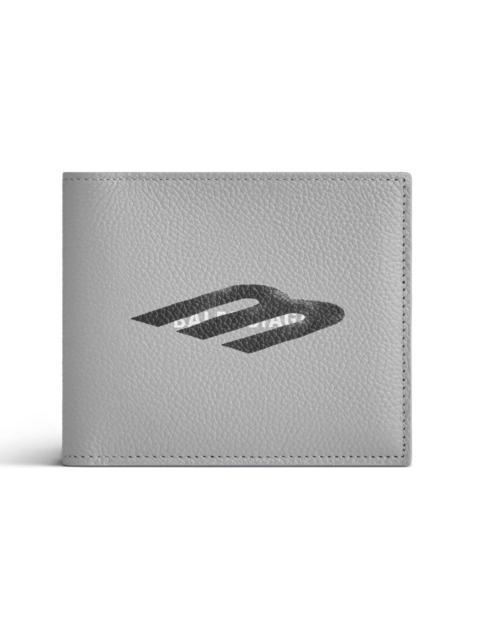 BALENCIAGA Balenciaga Cash Square Folded Wallet 'Grey Black' 5945492AA7C1469