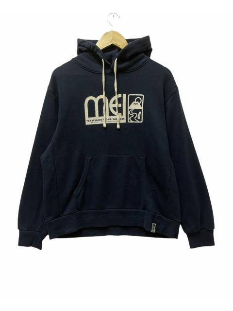 Other Designers Outdoor Life - MEI Travel Big Logo Hoodie Navy