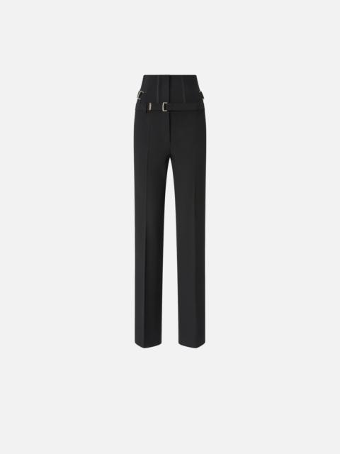 PINKO BUSTIER-STYLE TROUSERS WITH STRAPS