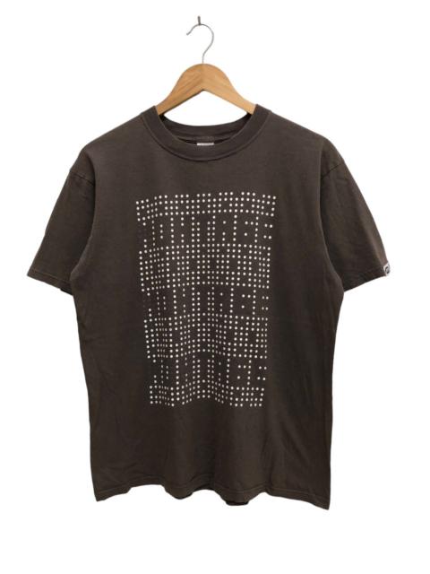 Other Designers Japanese Brand - DOPE 🔥 MONTAGE POLKA DOTS ILLUSION VISUAL ART FONT TEE
