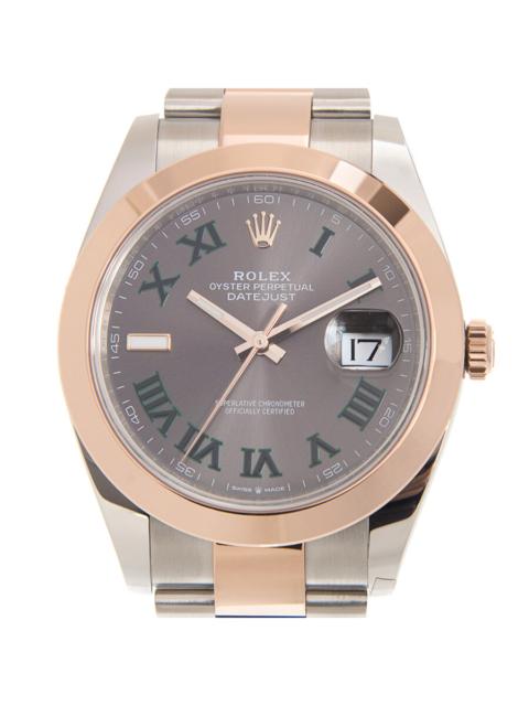 ROLEX Rolex Datejust 41 Automatic Chronometer Grey Dial Men's Watch 126301-0015