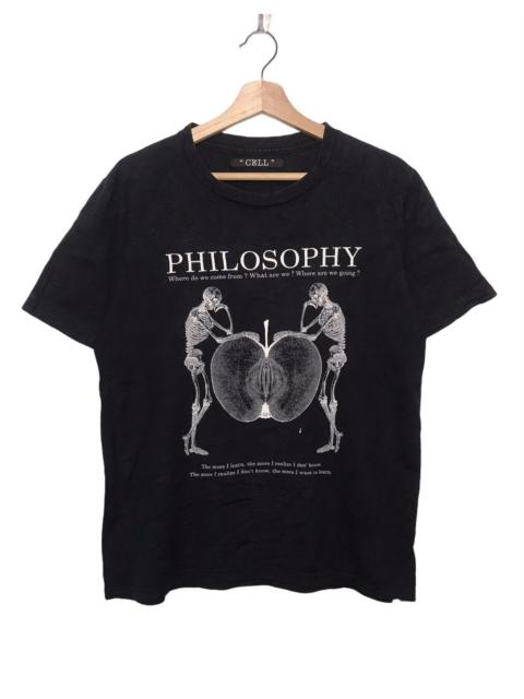 Other Designers Japanese Brand - Philosophy by Cell Tee