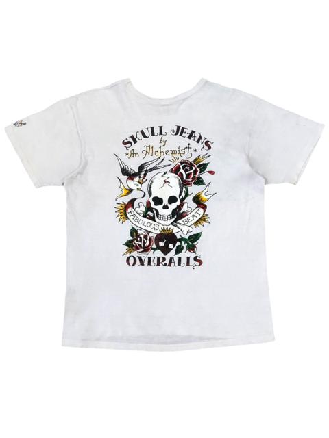 Other Designers RARE! SKULL JEANS BY AN ALCHEMIST "SKULL JEANS" ROCKABILLY